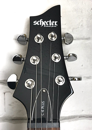  Schecter 443 C-6 Plus Solid-Body Electric Guitar, OBB : Musical  Instruments