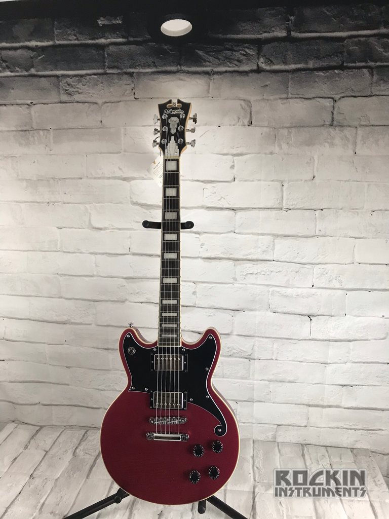 D'Angelico Premier Brighton Basswood Electric Guitar With Gig Bag, Oxb D'Angelico Premier Brighton Basswood Electric Guitar With Gig Bag, Oxb