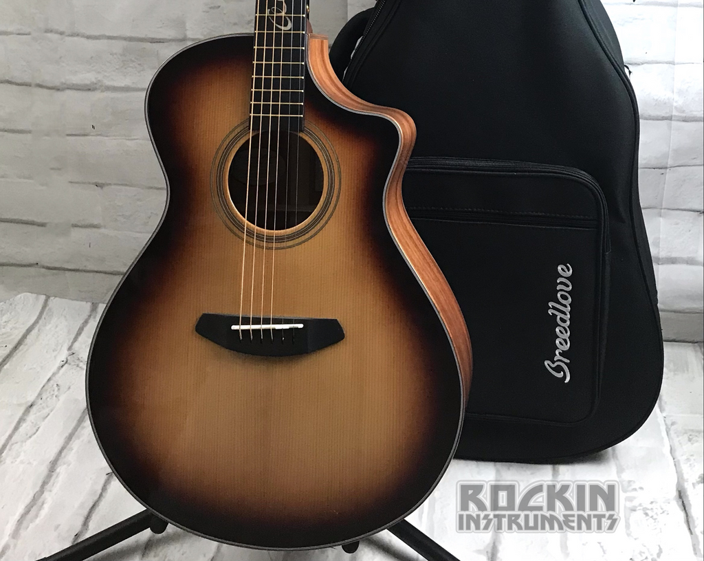 Breedlove Jeff Bridges Signature Amazon Concert Acoustic Electric Guit