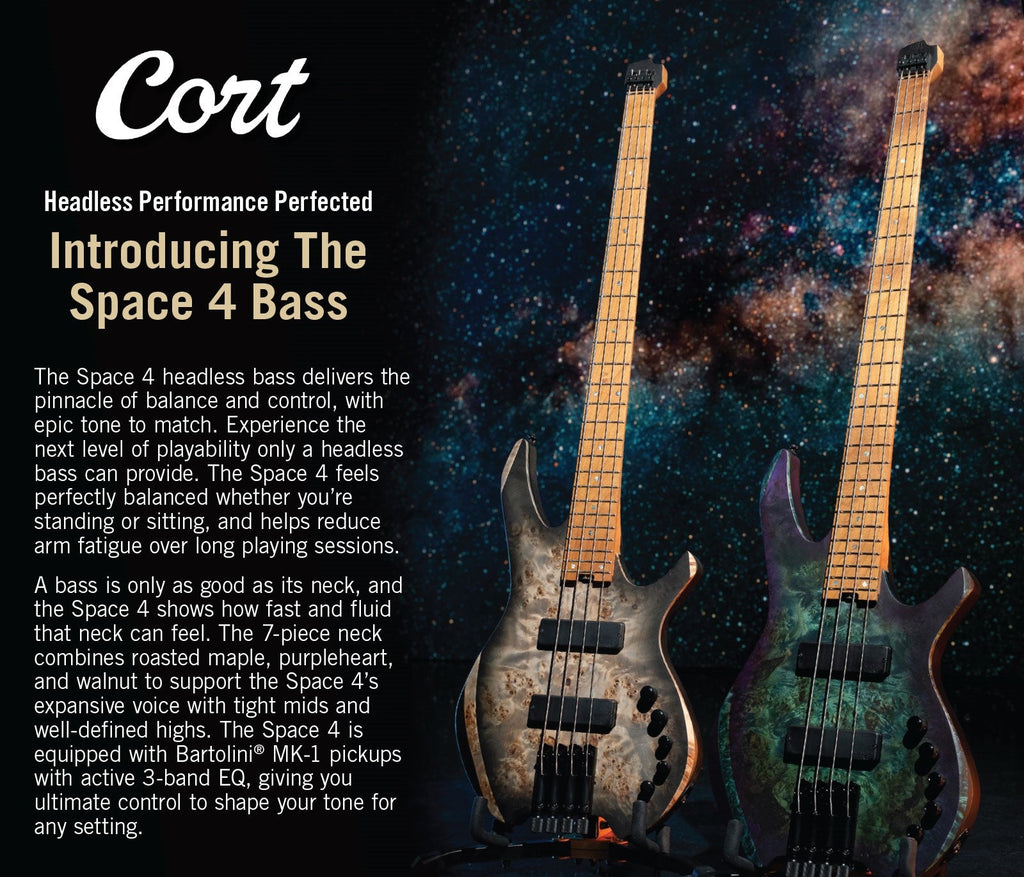 Kin Instruments Cort Bass Guitar Collection