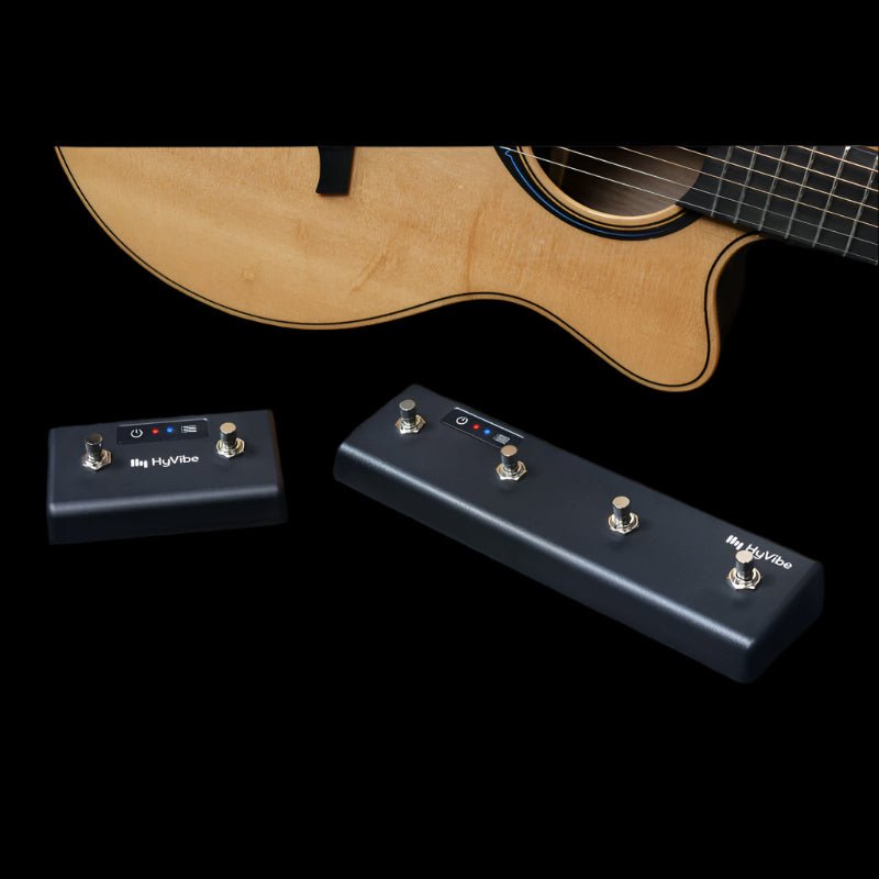 bluetooth guitar pedal BlueTooth Controller 4 switch HV-S4 for Lâg HyVibe Guitars