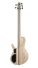 Cort A5BEYONDOPBN Artisan Series A5 Beyond 5 String Bass Guitar, Open Pore Bubinga Natural