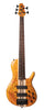 Cort Artisan Series A5 Plus SC Bass Guitar, Amber Open Pore