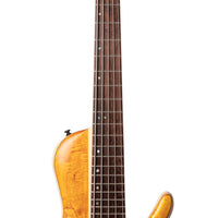 Cort Artisan Series A5 Plus SC Bass Guitar, Amber Open Pore