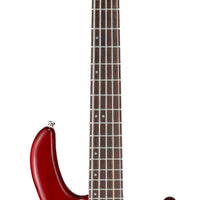 Cort ACTIONBASSVPLUSTR Action 5 String Bass Guitar, Trans Red