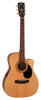 Cort AF515CEOP Standard Series Acoustic Electric Cutaway Guitar, Open Pore