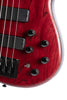 Cort B4ELEMENTOPBR Artisan Series B4 Element Bass Guitar, Open Pore Burgandy Red