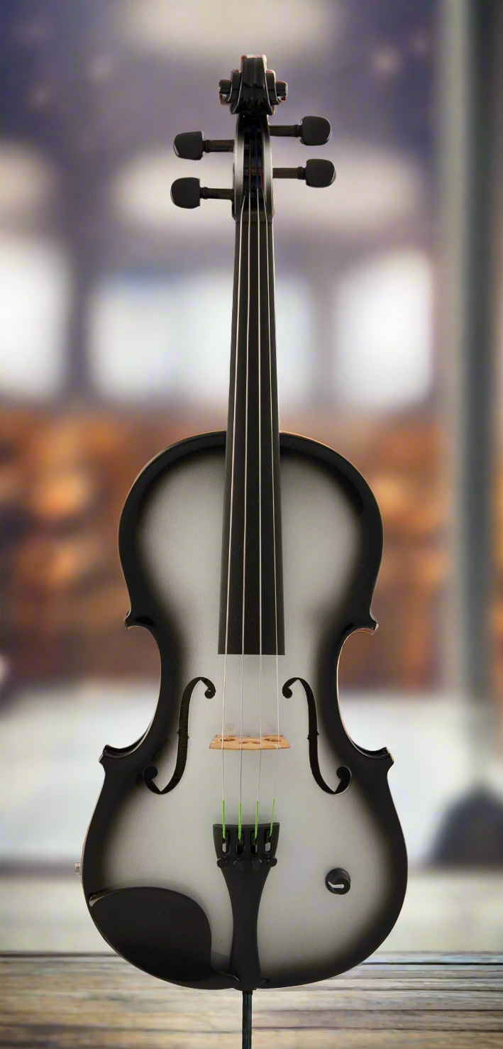 Barcus Berry BAR-AET Vibrato-AE Series Acoustic Electric Violin, Tuxedo