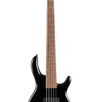 Cort C5DELUXEBK Artisan Series C5 Deluxe Bass Guitar (5 String), Black