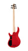 Cort C5DELUXECRD Artisan Series C5 Deluxe Bass Guitar (5 String), Candy Red