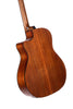 Cort Core GA Series Acoustic-Electric Cutaway Guitar, Solid Blackwood With Deluxe Soft Side Case