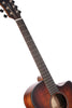 Cort Core GA Series Acoustic-Electric Cutaway Guitar, Solid Blackwood With Deluxe Soft Side Case