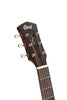 Cort Core Series Mahogany Parlor Acoustic-Electric Guitar, Open Pore Black Burst