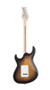 Cort G110OPSB G Series Double Cutaway Electric Guitar, Open Pore Sunburst