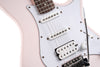 Cort G200PPK G Series 200 Double Cutaway Electric Guitar, Pastel Pink