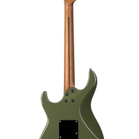 Cort G250SEODG G Series 250SE Electric Guitar, Olive Dark Green