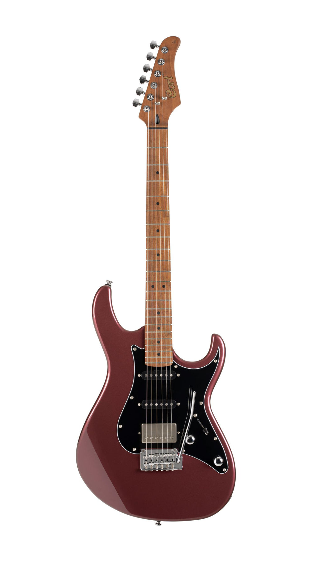 Cort G250SEVVB G Series 250SE Electric Guitar, Vivid Burgundy