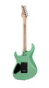 Cort G250SMEG G Series 250 Spectrum Double Cutaway Electric Guitar, Metallic Green