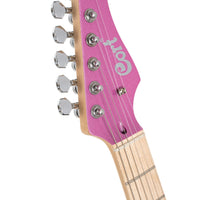 Cort G250SMPU G Series 250 Spectrum Double Cutaway Electric Guitar, Metallic Purple