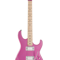 Cort G250SMPU G Series 250 Spectrum Double Cutaway Electric Guitar, Metallic Purple