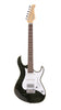 Cort G280SELECTTBK G Series Double Cutaway Electric Guitar, Trans Black