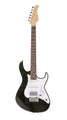 Cort G280SELECTTBK G Series Double Cutaway Electric Guitar, Transparent Black