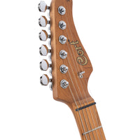 Cort G290FATIIBBB Double Cutaway Electric Guitar, Bright Blue Burst