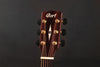Cort Grand Regal Acoustic-Electric Cutaway Guitar, Natural Glossy With Arm Bevel