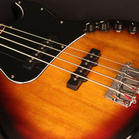 Cort GB34JJ3TS GB Series Bass Guitar, 3 Tone Sunburst