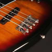 Cort GB34JJ3TS GB Series Bass Guitar, 3 Tone Sunburst