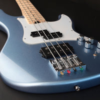 Cort GB74GIGLPB Bass Guitar, Lake Placid Blue