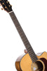 Cort GOLDA6-BO Gold Series Bocote Auditorium Acoustic-Electric Guitar, Natural Glossy