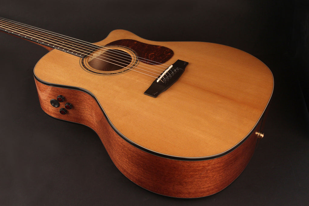 Kin Instruments Cort Gold Series A6 Acoustic-Electric Grand Auditorium Cutaway Guitar,
