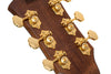 Cort GOLDDC6NAT Gold Series DC6 Acoustic-Electric Guitar, Natural Glossy