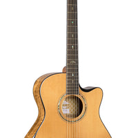 Cort GOLDEDGENT Gold Series Acoustic Electric Guitar, Natural Gloss