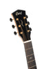 Cort GOLDPASSION Gold Series Gold Passion Modern Concert Acoustic-Electric Guitar with Hard Case, Natural Glossy