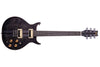 Washburn H10TS Wing Series Hawk Electric Guitar w/Gigbag, Trans Black
