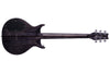 Washburn H10TS Wing Series Hawk Electric Guitar w/Gigbag, Trans Black