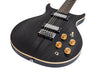Washburn H12TB Wing Series Hawk 12-String Electric Guitar, Trans Black
