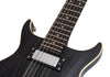 Washburn H12TB Wing Series Hawk 12-String Electric Guitar, Trans Black