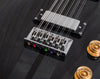 Washburn H12TB Wing Series Hawk 12-String Electric Guitar, Trans Black