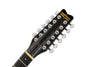 Washburn H12TB Wing Series Hawk 12-String Electric Guitar, Trans Black