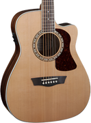 Washburn HF11SCE Heritage Cutaway Folk Style Acoustic Guitar