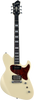 Hagstrom Adina Electric Guitar, Creme with Case