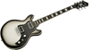 Hagstrom Megin Electric Guitar, Grey Burst with Case