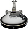 Hagstrom Megin Electric Guitar, Grey Burst with Case