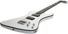Hagstrom Nekromant 5 Bass Guitar, White Gloss with Case