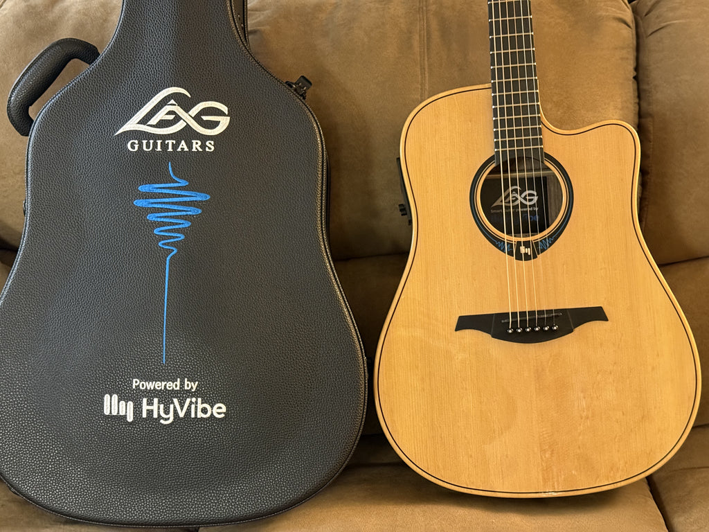 Lâg HyVibe THV30 H1 Tramontane Acoustic-Electric Guitar with Hardshell Case