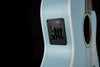 Cort Jade Series Acoustic Electric Cutaway Guitar, Sky Blue Open Pore