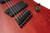 Cort KX307MSOPM KX Series Multi Scale 7 String Electric Guitar, Open Pore Mahogany